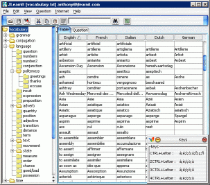 alphabetical dictionary